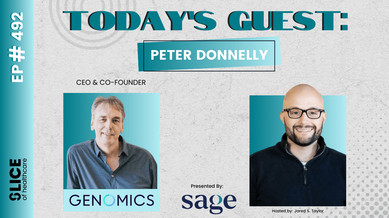 #492 – Peter Donnelly, CEO & Co-Founder at Genomics - cover image