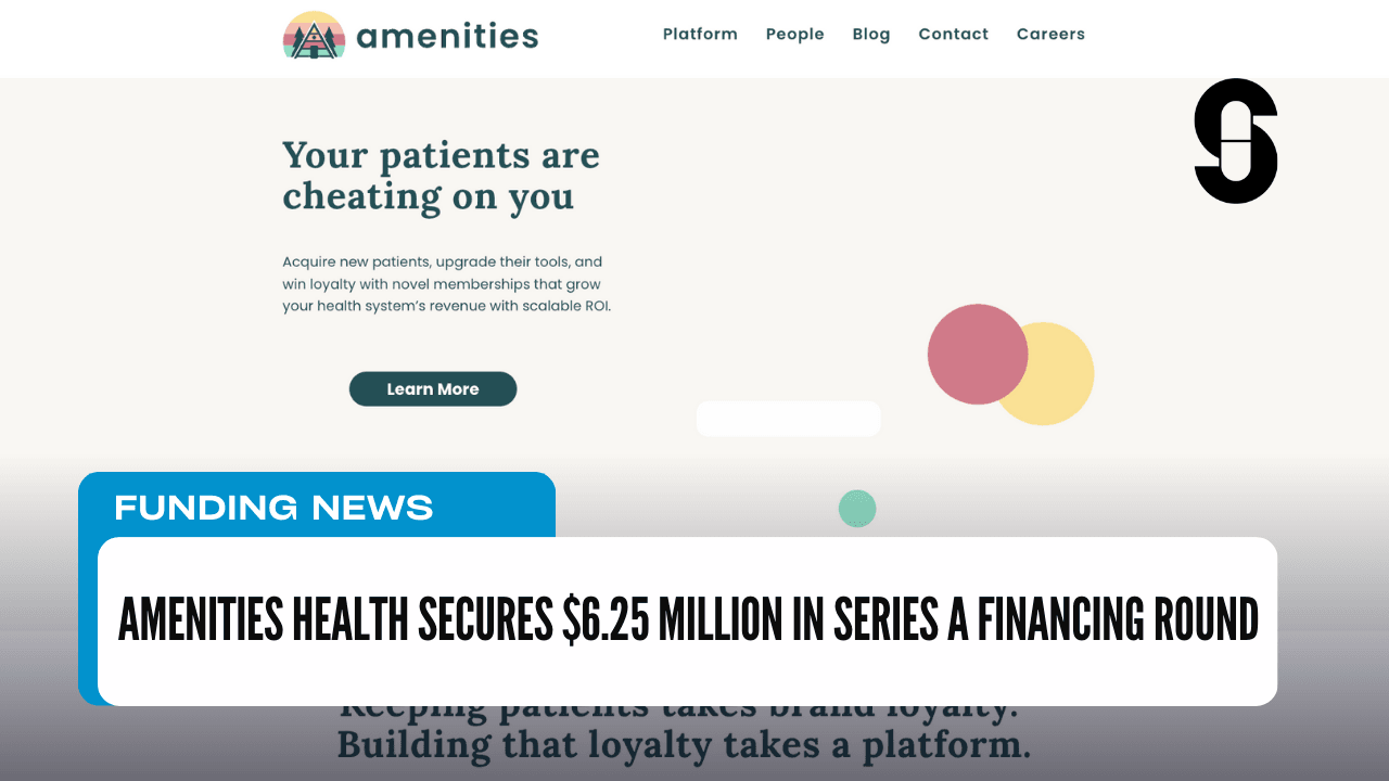 Thumbnail for Amenities Health Secures $6.25 Million in Series A Financing Round