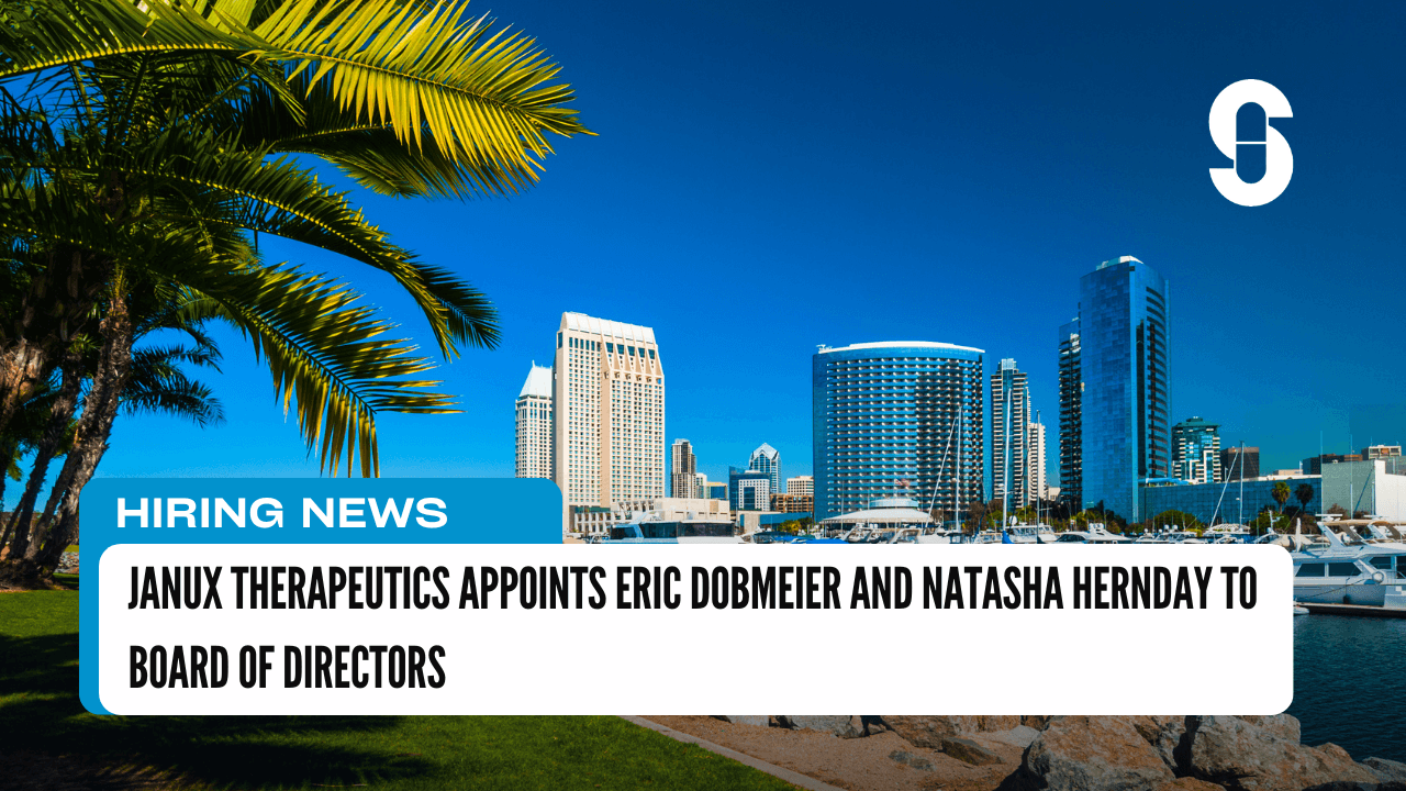 Janux Therapeutics Appoints Eric Dobmeier and Natasha Hernday to Board of Directors
