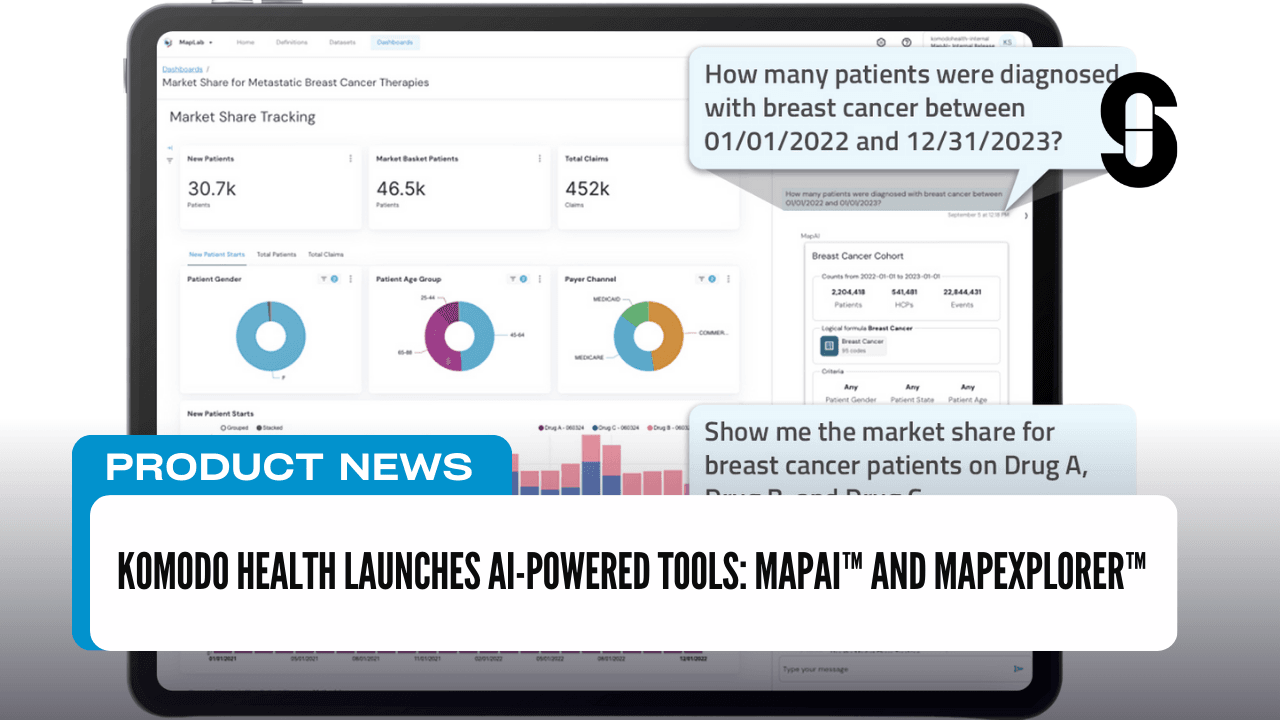 Thumbnail for Komodo Health Launches AI-Powered Tools: MapAI™ and MapExplorer™