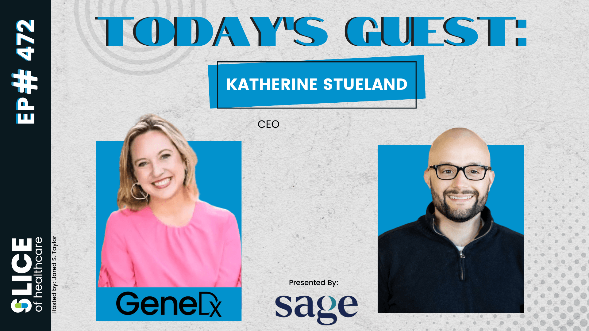 Thumbnail for #472 – Katherine Stueland, CEO at GeneDx