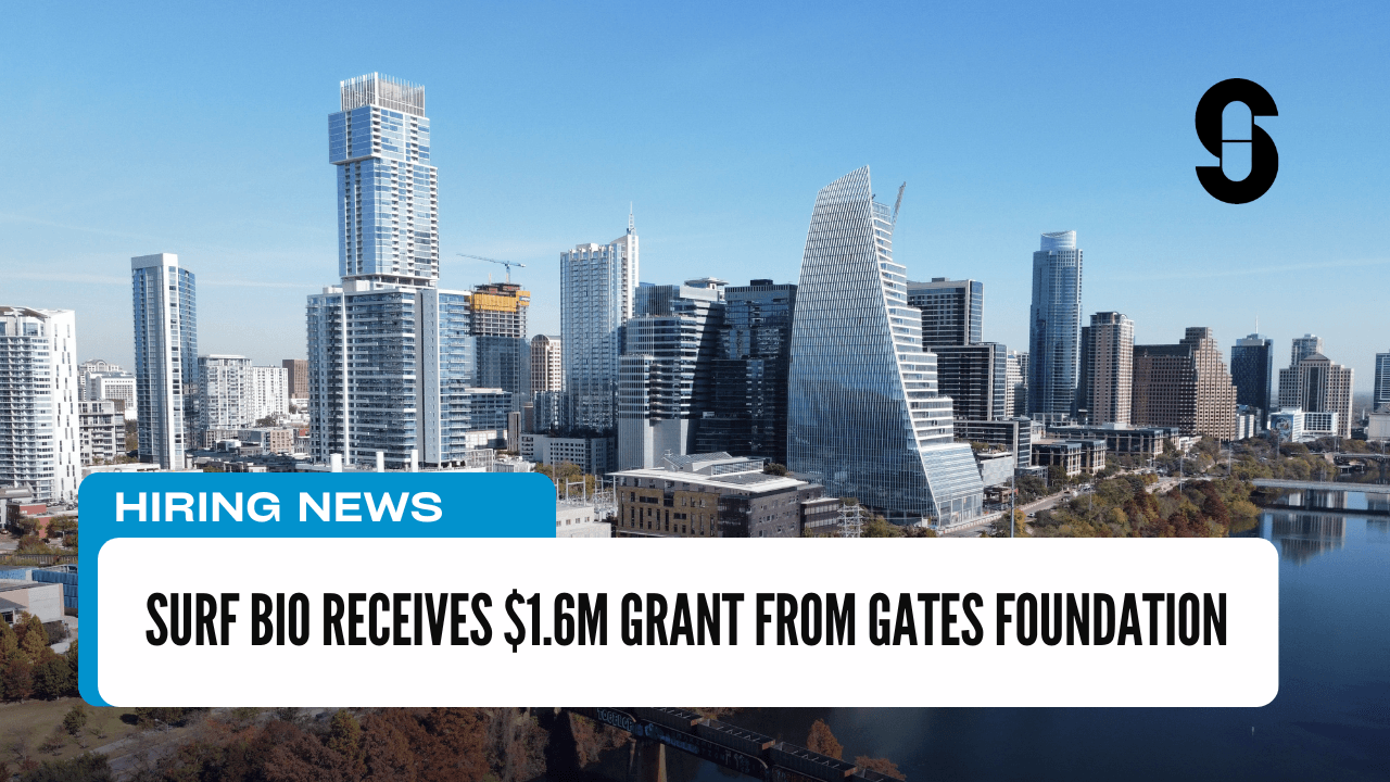 Surf Bio Receives $1.6M Grant from Gates Foundation